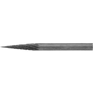 Lima rotativa cônica ponteaguda, 3,0 mm x 16,0 mm, com haste 3,0 mm, VONDER