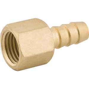 Espigão rosca fêmea de 1/4" NPT com escama de 1/4", cartela com 3 peças, VONDER