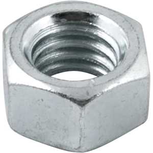 Porca sextavada 1/2" UNC, zincada, cartela com 6 peças, VONDER
