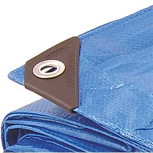 Lona reforçada de polietileno azul 15 m x 10 m, VONDER PLUS