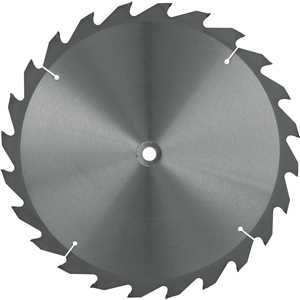 Lâmina de serra circular com dentes de metal duro/vídea, 350 mm x 30 mm, 24 dentes, VONDER
