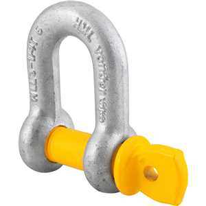 Manilha reta para cabo de aço, 5/8", VONDER PLUS