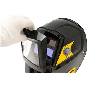 Máscara para solda, com escurecimento automático, tonalidade 9 a 13, MEV 0913, VONDER PLUS