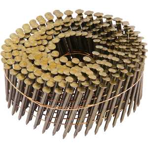Prego coil liso, 2,5 mm x 50 mm, zincado, carretel com 300 unidades, para o pregador PP 700, VONDER