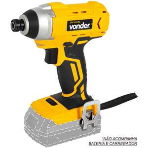 Parafusadeira de impacto, bateria intercambiável de 18 V (não acompanha), mandril de 1/4", IPV 1818I VONDER