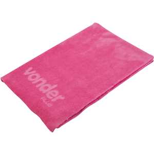 Toalha de microfibra, 40 cm x 60 cm, 400 g/m² (gsm), rosa, VONDER PLUS