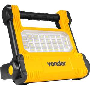 Refletor recarregável, LED SMD 10 W, RRV 010, VONDER