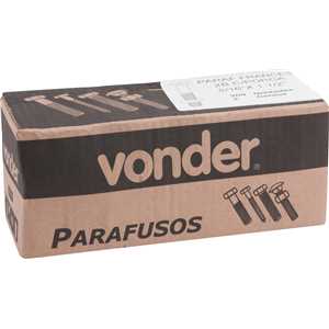 Parafuso francês zincado, 5/16" x 1.1/2", com porca, VONDER