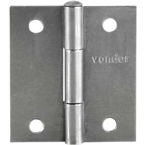 Dobradiça para porta 1.1/2", em ferro polido, VONDER