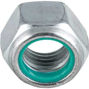 Porca autotravante sextavada, 1.1/8", UNC, alta, zincada, VONDER