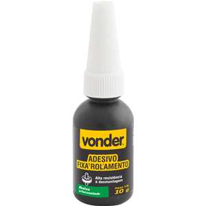 Adesivo anaeróbico fixa rolamento, AFRV 011, 10 g, verde VONDER
