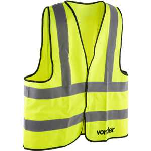 Colete refletivo tipo blusão, sem bolso, amarelo, CV 102 VONDER