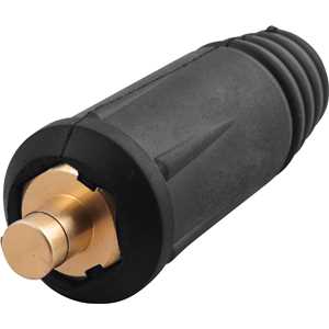 Conector rápido macho e fêmea, 13 mm, para cabo de solda, VONDER