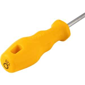 Chave hexalobular, T25, com cabo reto, VONDER