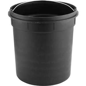 Lixeira redonda, 5 litros, inox, cinza, VONDER