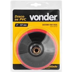 Disco de PVC 5" com sistema fixa fácil VONDER