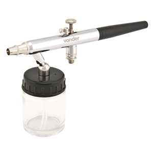 Aerógrafo com acessórios, AJ 008, VONDER