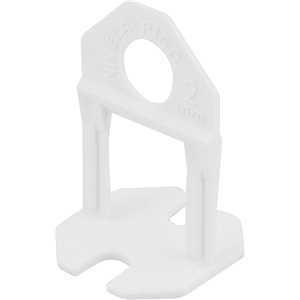 Espaçador e nivelador para piso, 2,0 mm, branco VONDER