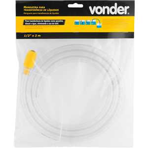 Mangueira para transferência de líquidos 1/2" x 2,0 m, VONDER