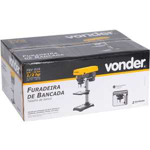 Furadeira de bancada, 16 mm, 373 W, 127 V~, FBV 016 VONDER