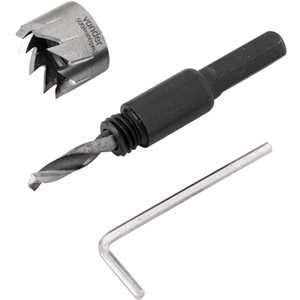 Serra copo de aço rápido, 16 mm, para inox, VONDER