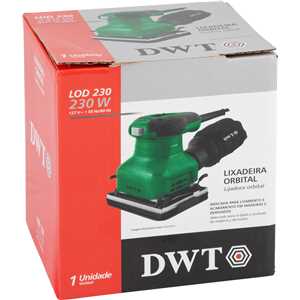 Lixadeira orbital LOD 230, 230 W, 127 V~, DWT