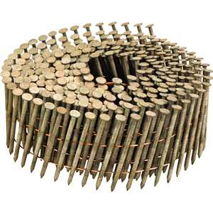 Prego coil anelado, 2,5 mm x 64 mm, zincado, carretel com 300 unidades, para o pregador PP 700, VONDER