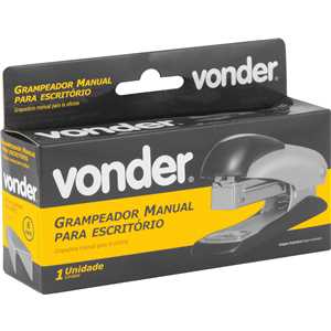 Grampeador manual, para escritório, VONDER