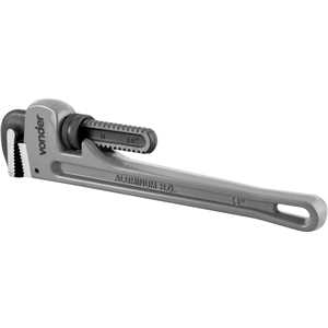 Chave grifo 14", tipo americana, em alumínio, VONDER