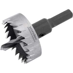 Serra copo de aço rápido, 45 mm, para inox, VONDER