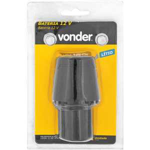 Bateria 12,0 V, íons de lítio, para máquina de assentar piso MAP 120 e MAP 125, VONDER