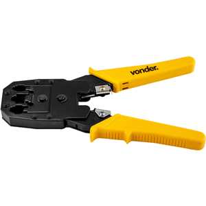 Alicate crimpador, RJ11/RJ12/RJ45, ACV 245, VONDER