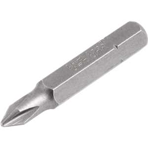 Jogo de bits/ponteira phillips, com encaixe 1/4", nº 1 x 38 mm, cartela com 5 peças, VONDER