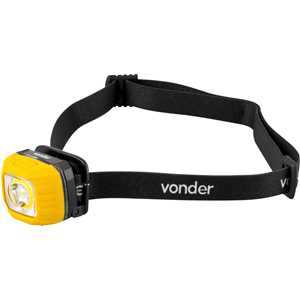 Lanterna recarregável para cabeça, LCV 003 VONDER