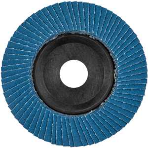 Flap-disc, disco de desbaste/acabamento, 4.1/2" - 115 mm, grão 80, NOVE54