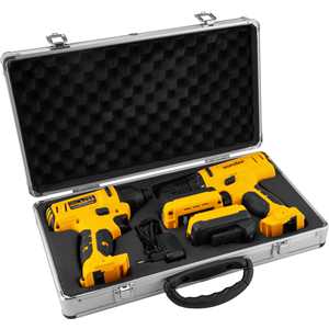 Conjunto parafusadeira / furadeira e parafusadeira de impacto, 12 V, PFBV 012 VONDER