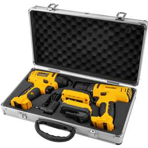 Conjunto parafusadeira / furadeira e parafusadeira de impacto, 12 V, PFBV 012 VONDER