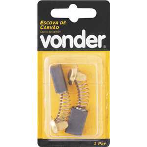 Escova de carvão para serra mármore SMV 1300S, VONDER e SMA 1300S, AWT 220 V~, VONDER