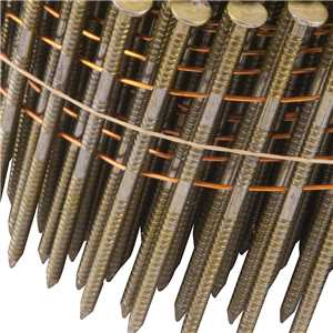 Prego coil anelado, 2,5 mm x 70 mm, zincado, carretel com 300 unidades, para o pregador PP 700, VONDER