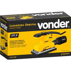 Lixadeira orbital LOV 320, 320 W, 220 V~, VONDER