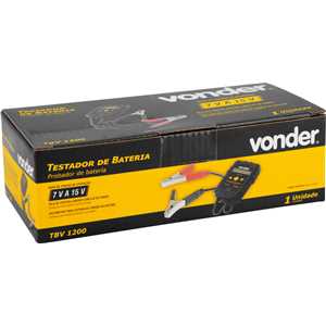 Testador de baterias, TBV 1200, VONDER
