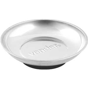 Bandeja magnética redonda, inox, Ø 150 mm VONDER