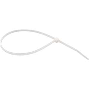 Abraçadeira de nylon, branca, 280 mm x 3,6 mm, com 100 peças, VONDER