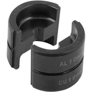 Matriz hexagonal, 16 mm², para os Alicates Crimpadores ACV 400 e ACV 400B, VONDER