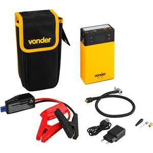 Auxiliar de partida portátil com compressor de ar, APC 12000 VONDER