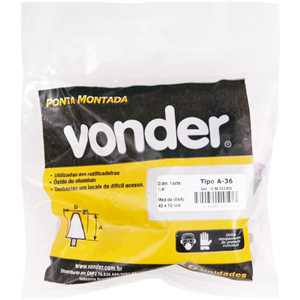 Ponta montada A-36 haste 1/4" VONDER