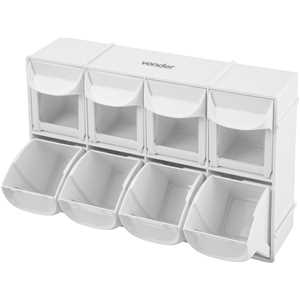 Organizador plástico com 8 gavetas, OPV 0305, VONDER