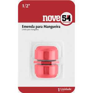 Emenda para mangueira jardim, 1/2" NOVE54