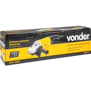 Esmerilhadeira angular 7", 2.600 W, 220 V~, EAV 2600 VONDER