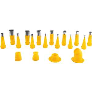 Conjunto de bicos em aço inox para aplicador de silicone, VONDER
